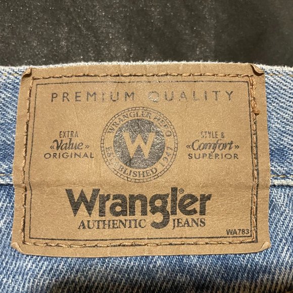 Used Wrangler Regular Fit Jeans 30x30 - Picture 3 of 4